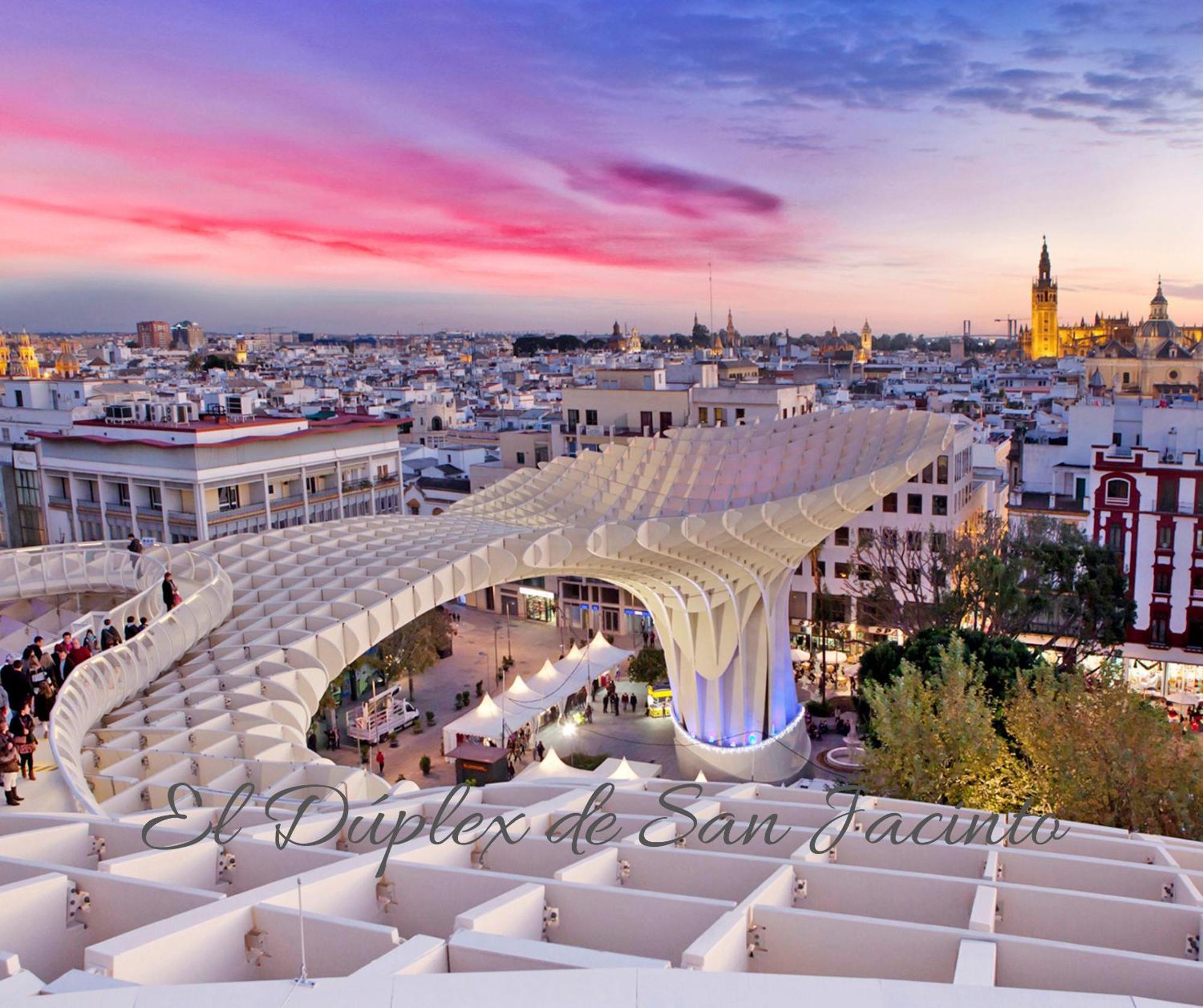 Ferienwohnung El Duplex De San Jacinto Sevilla Exterior foto